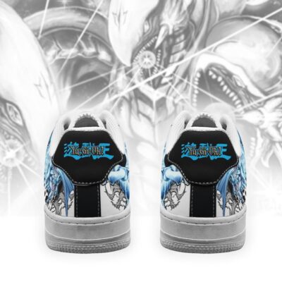 Blue Eyes White Dragon Air Force 1 Sneakers Yugioh Anime Shoes 2
