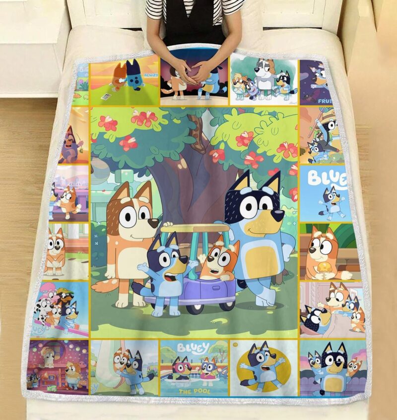 Bluey Fleece Blanket