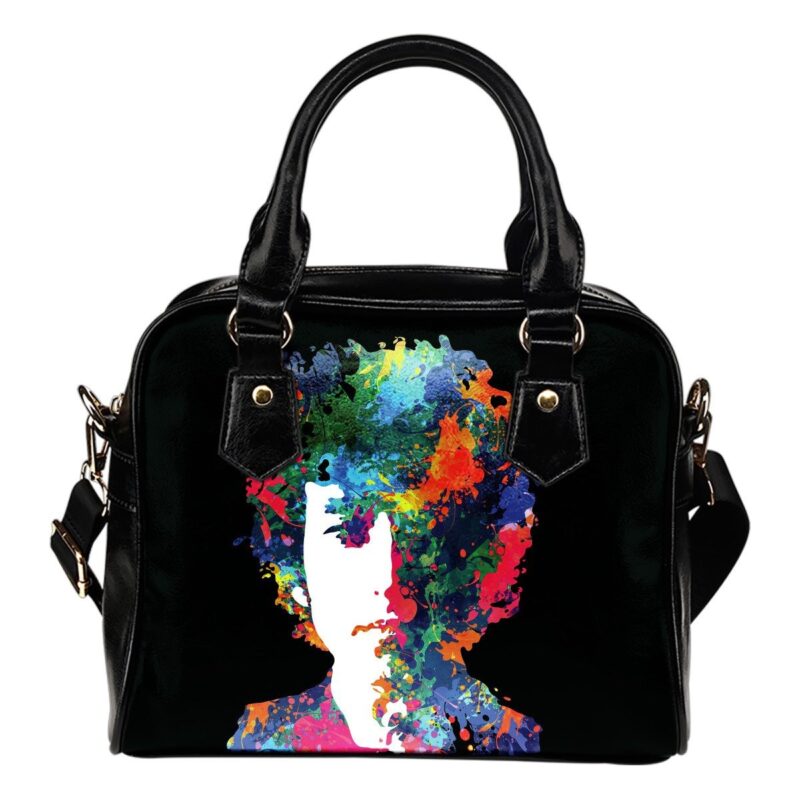 Bob Dylan Lady Leather Shoulder Hand Bag SB0066