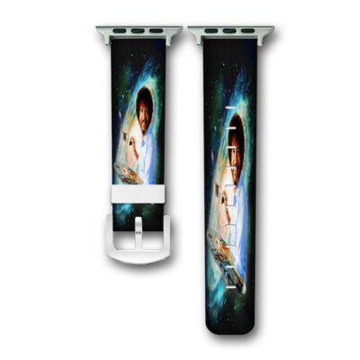 Bob Ross Custom Apple Watch Band Genuine Wrist Band Replacement