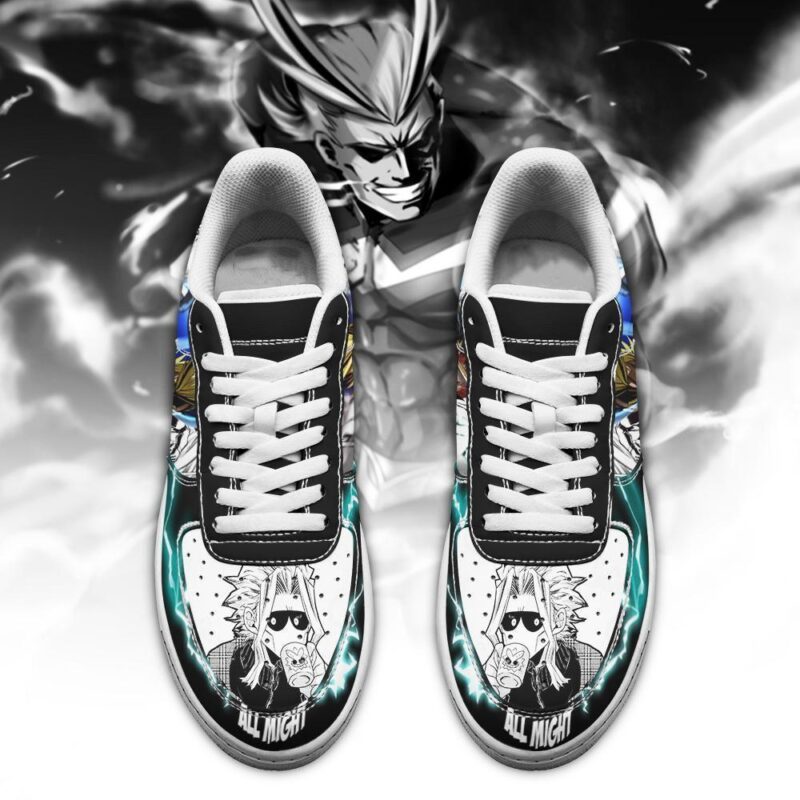 Boku No Hero Academia All Might Shoes Air Force 1 Sneakers 1