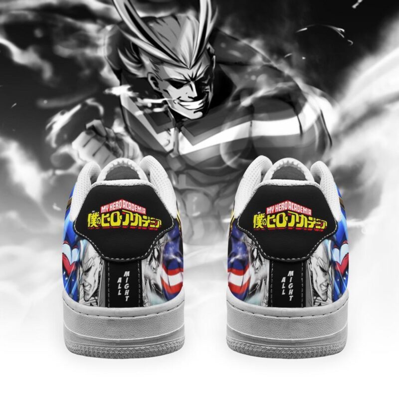 Boku No Hero Academia All Might Shoes Air Force 1 Sneakers 2