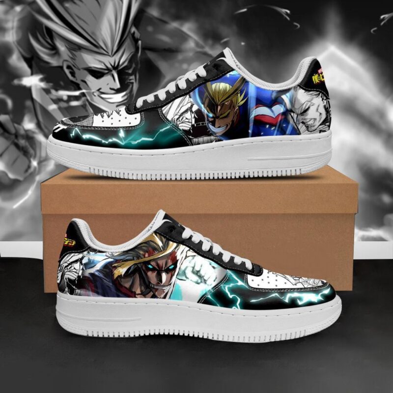 Boku No Hero Academia All Might Shoes Air Force 1 Sneakers