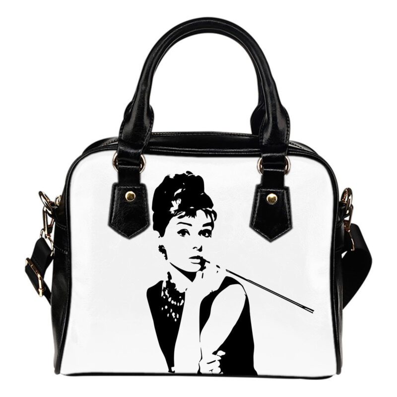 Breakfast At Tiffany's Lady Leather Shoulder Hand Bag SB0060