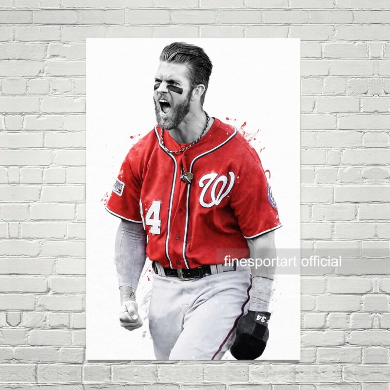 Bryce Harper Philadelphia Poster