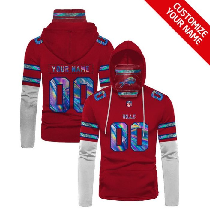 Buffalo Bills Nfl American Football Team Logo Red Jersey Style Custom ...