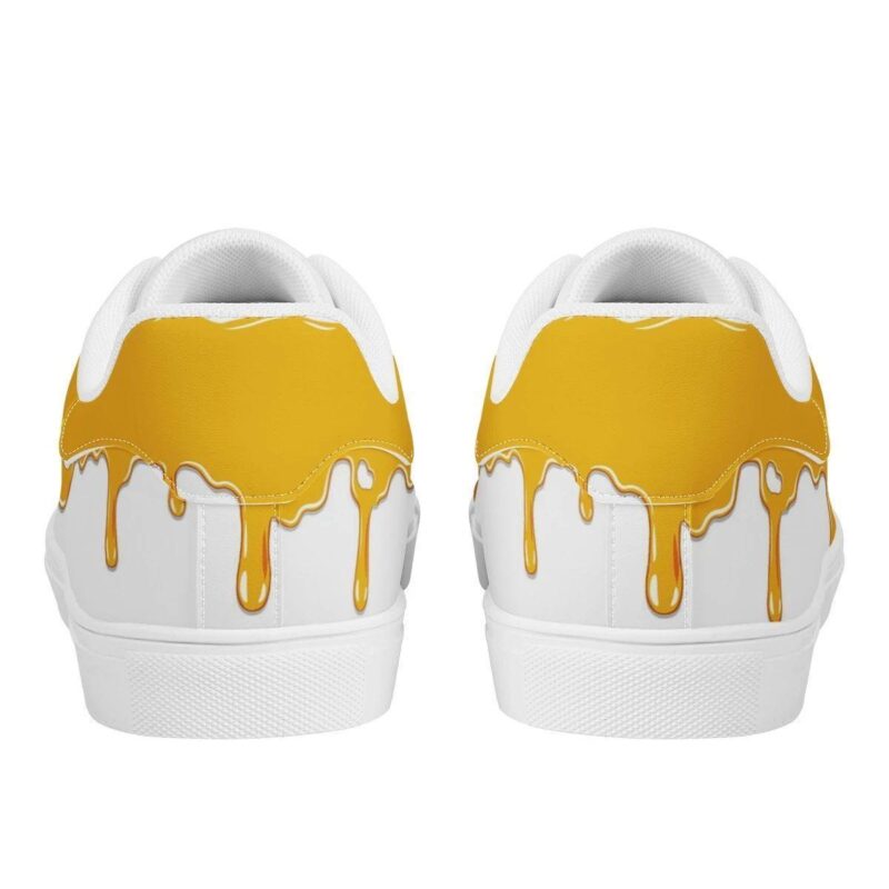 Bumblebee Low Top Leather Skate Shoes Tennis Shoes Sneaker For Fans 3