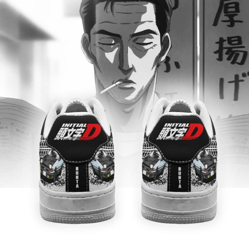 Bunta Fujiwara Shoes Initial D Anime Air Force 1 Sneakers 2
