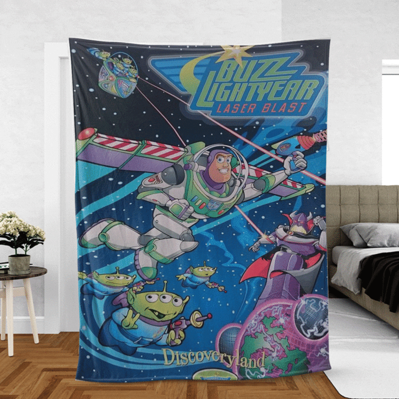 Buzz Lightyear Laser Blast Discover Land Gift Fan