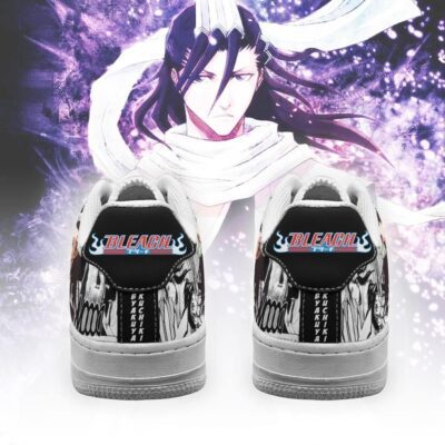 Byakuya Sneakers Bleach Anime Shoes Fan Gift Idea Air Force 1 Sneakers 2