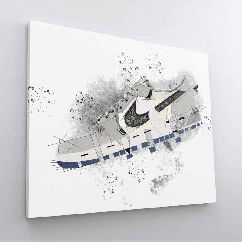 Canvas Print Air Jordan Sneaker Poster Basketball Shoes Wall Decor Kids Gift Sports Fan Aj Wall Art Shoe Art Home Boys Room Gym 1