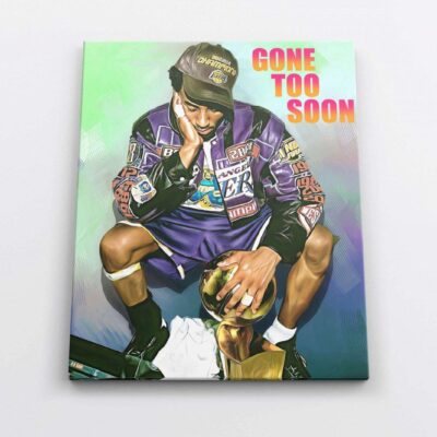 Canvas Prints Kobe Bryant Basketball Player Poster Wall Art Los Angeles Lakers Fan Gift Boys Room Decor NBA Championship2 1 scaled
