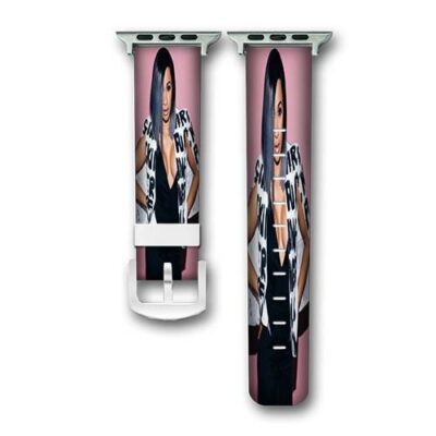Cardi B Music Custom Apple Watch Band Genuine Wrist Band Replacement