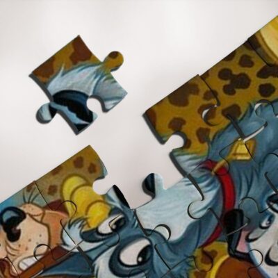 Cartoon Characters Lady And The Tramp And Friends Jigsaw Puzzle Game Cartoon Characters Gift Cartoon Characters Gift Puzzle Game 3