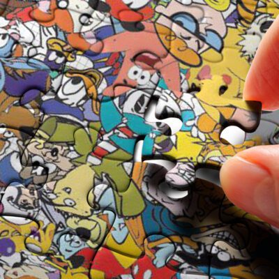 Cartoons Characters Jigsaw Puzzle Game Cartoons Characters Fan Gift Mickey Winnie the pooh Donald Duck Fan Gift 3