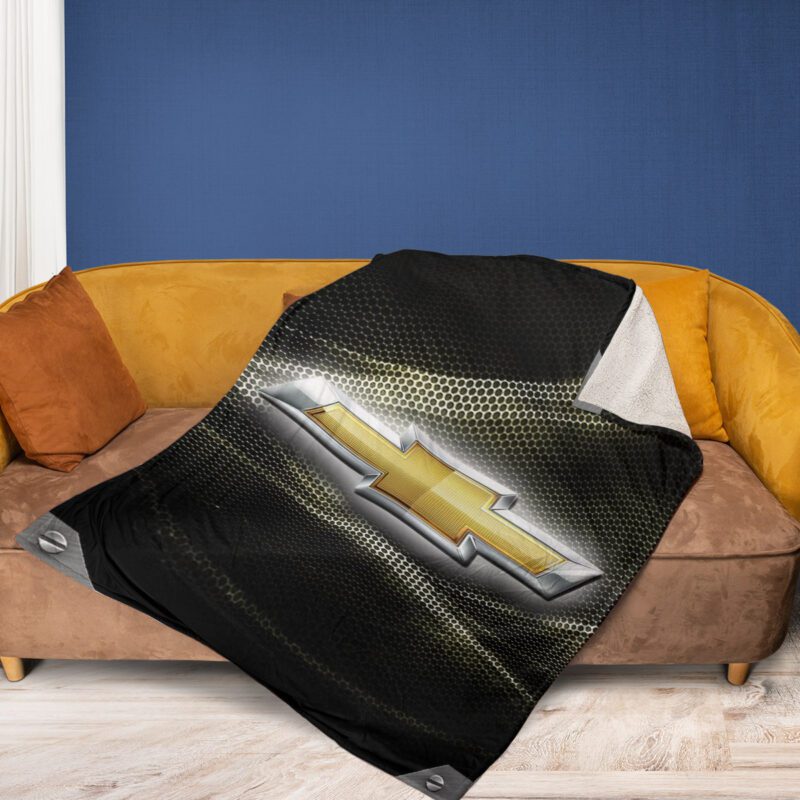 Chevrolet Logo Comfy Sofa Throw Blanket Gift