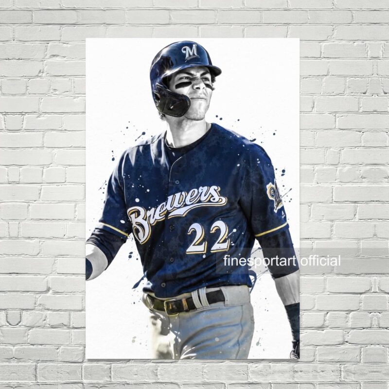 Christian Yelich Milwaukee Poster