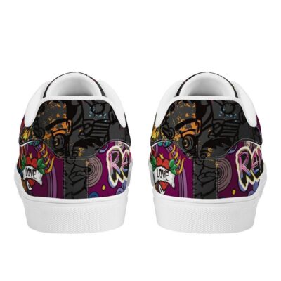 Coco Low Top Leather Skate Shoes Tennis Shoes Sneaker For Fans 3