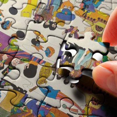 Colorfull The Beatles Band Rock Art Gifts Lover Jigsaw Puzzle GameThe Beatles Fans Gift 3