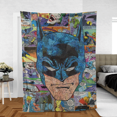 Cool Batman DC Comics Christmas Gift Comfy Sofa Throw Blanket Gift 1