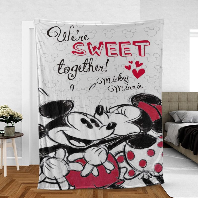 Custom Name Mickey and Minnie Mouse Fan Gift