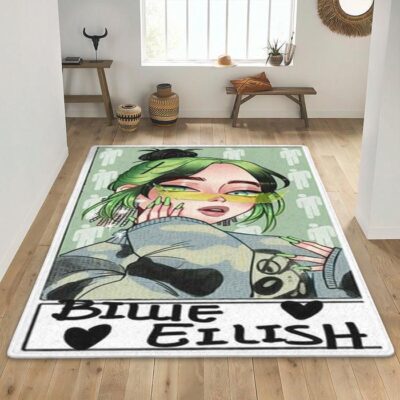 Billie Eilish Gift For Fan Rug Floor Decor