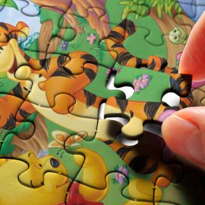 Cute Winnie The Pooh Camping Gift Puzzle Game Winnie The Pooh Fan Gift pooh Chrismast Gift 3