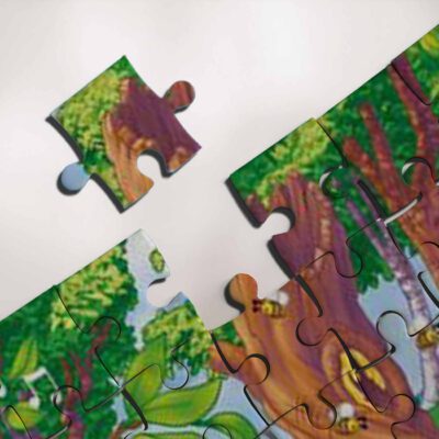 Cute Winnie The Pooh Camping Gift Puzzle Game Winnie The Pooh Fan Gift pooh Chrismast Gift 4