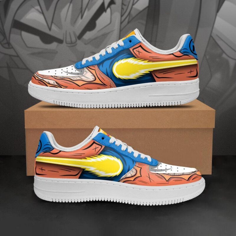 DBZ Goku Air Force 1 Sneakers Custom Skill Dragon Ball Anime Shoes