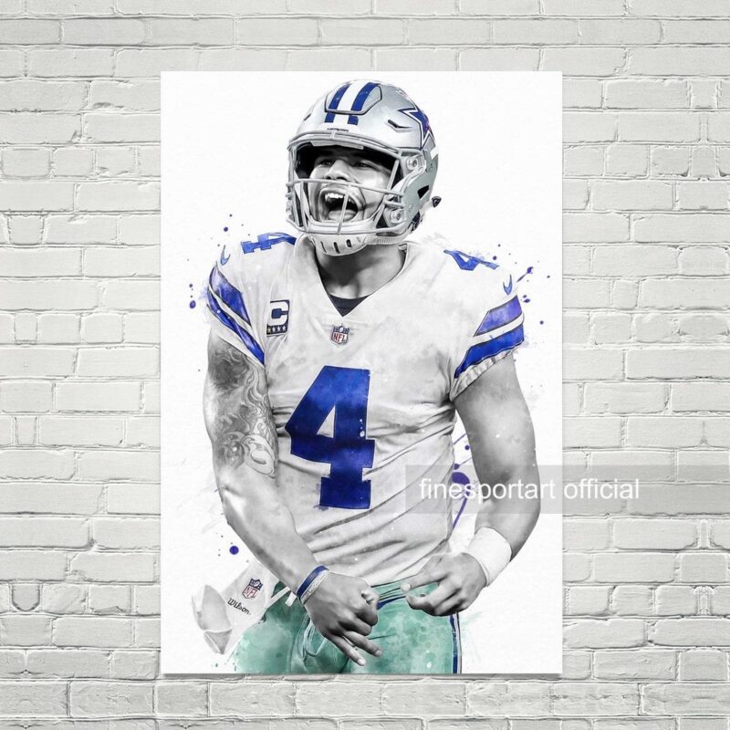 Dak Prescott Dallas Cowboys Poster