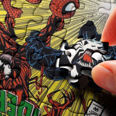 Darage And Venom The Amazing Spider Man Marvel Comics Ver5 Gifts Lover Jigsaw Puzzle GameMarvel Spider Man Fan Gift Marvel Spider Man Lover Gift 4