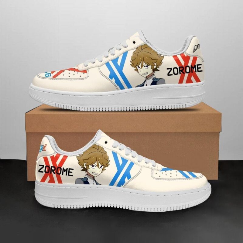 Darling In The Franxx Shoes Code 666 Zorome Sneakers Anime Shoes Air Force 1 Sneakers