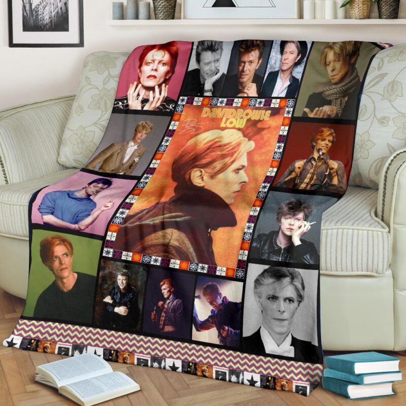 David Bowie Thank You For The Memories 534 Gift Lover Comfy Sofa Throw Blanket Gift