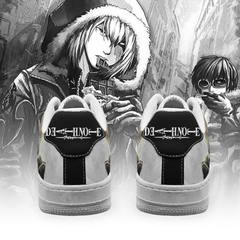 Death Note Mello Shoes Custom Anime Air Force 1 Sneakers 2