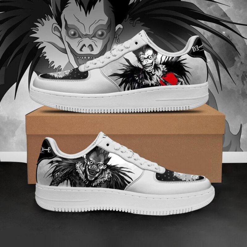 Death Note Ryuk Shoes Custom Anime Air Force 1 Sneakers