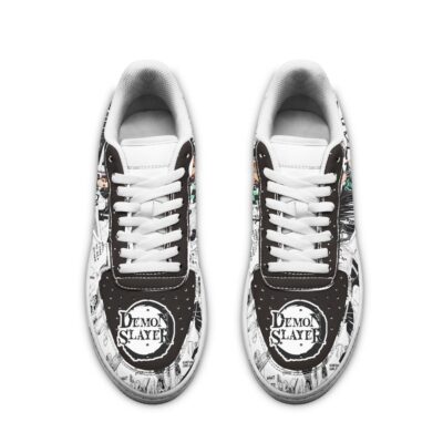 Demon Slayer Sneakers Manga Anime Shoes Fan Gift Idea Air Force 1 Sneakers 1