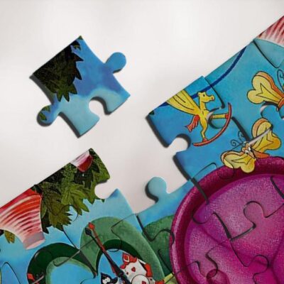 Disney Alice In Wonderland Jigsaw Puzzle Game Disney Alice In Wonderland Gift For Fans 2 3