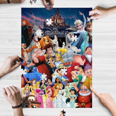 Disney All Character Jigsaw Puzzle Game