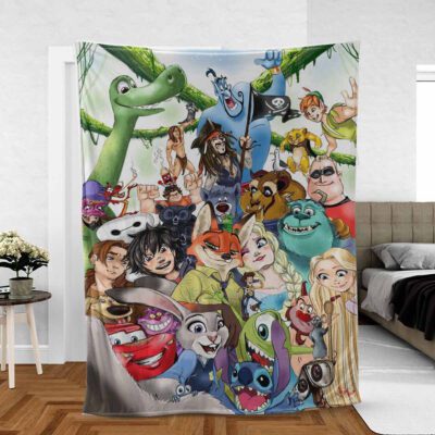 Disney Characters Fan Gift