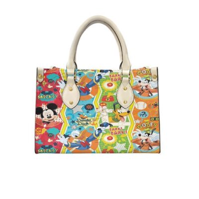 Mickey Mouse Donald Duck Pluto Goofy Fashion Lady Handbag LHB878