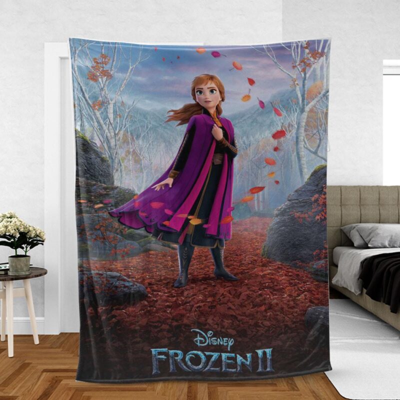 Frozen Anna Gift For Fan Comfy Sofa Throw Blanket