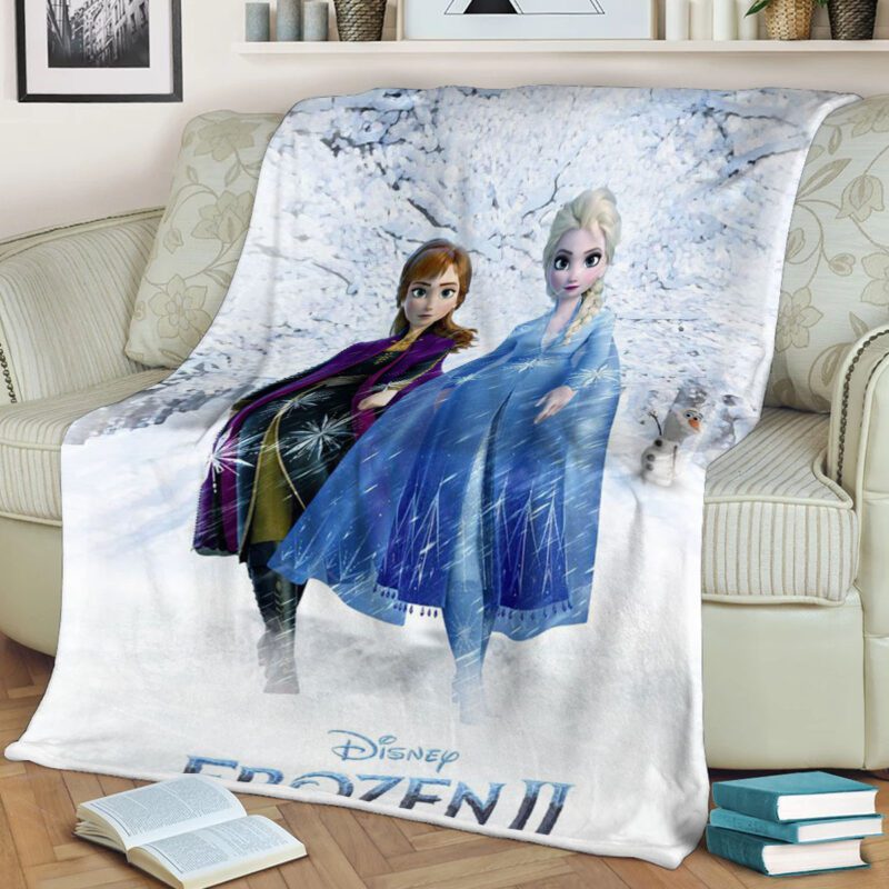 Elsa Gift For Fan Comfy Sofa Throw Blanket Gift