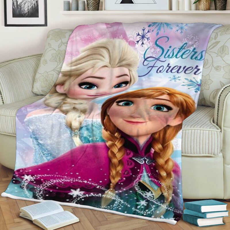 Elsa Gift For Fan Comfy Sofa Throw Blanket Gift