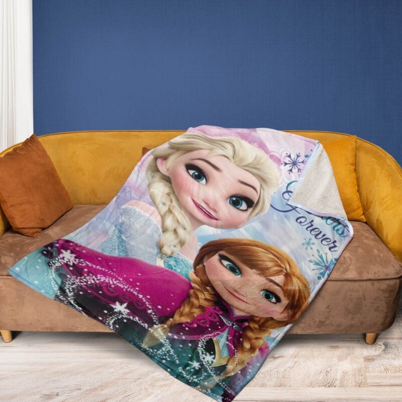 Disney Frozen Elsa And Anna Sister Forever Blanket