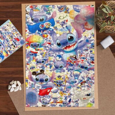 Disney Lilo And Stitch Jigsaw Puzzle Game Disney Lilo And Stitch Character Gift For Fans 5 2