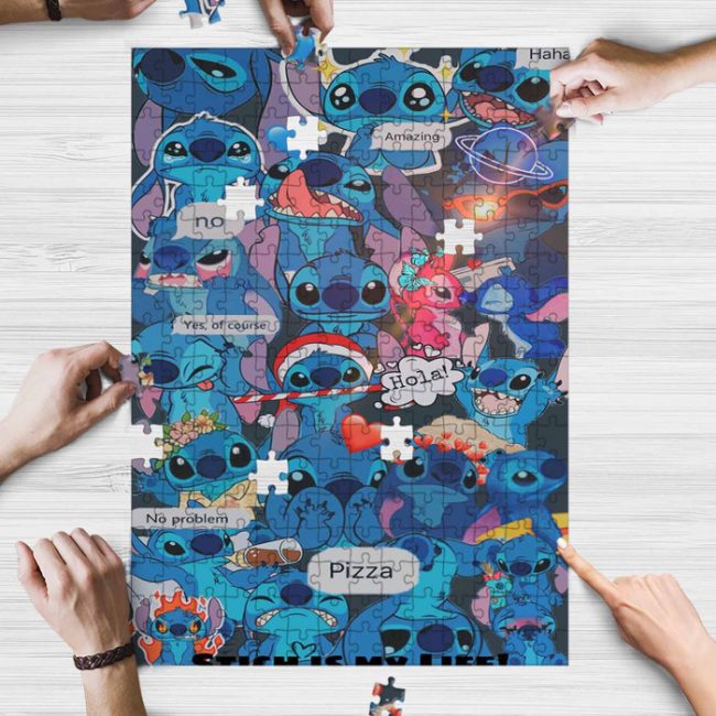 Disney Lilo And Stitch Jigsaw Puzzle Game, Disney Lilo And Stitch ...