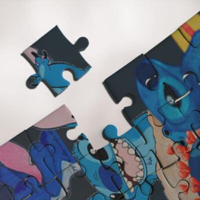 Disney Lilo And Stitch Stich Is My Life Jigsaw Puzzle Game Disney Lilo And Stitch Character Gift For Fans 3