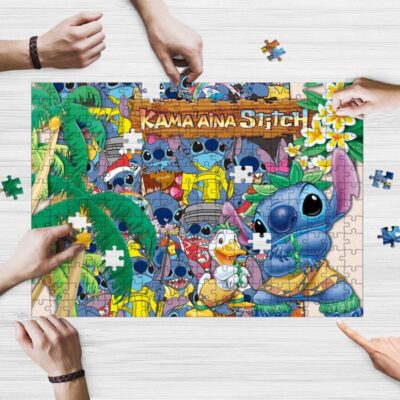 Disney Lilo And Stitch Wiki Jigsaw Puzzle Game, Disney Lilo And Stitch Character Gift For Fans 2 1 Disney Lilo And Stitch Character Gift For Fans 2