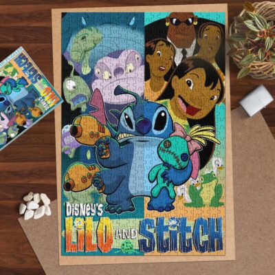 Disney Lilo & Stitch Lover Gift Puzzle Game