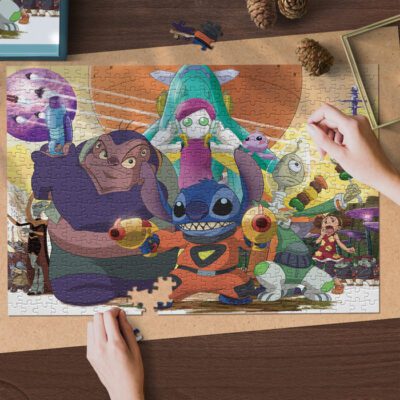 Disney Lilo & Stitch Lover Gift Puzzle Game